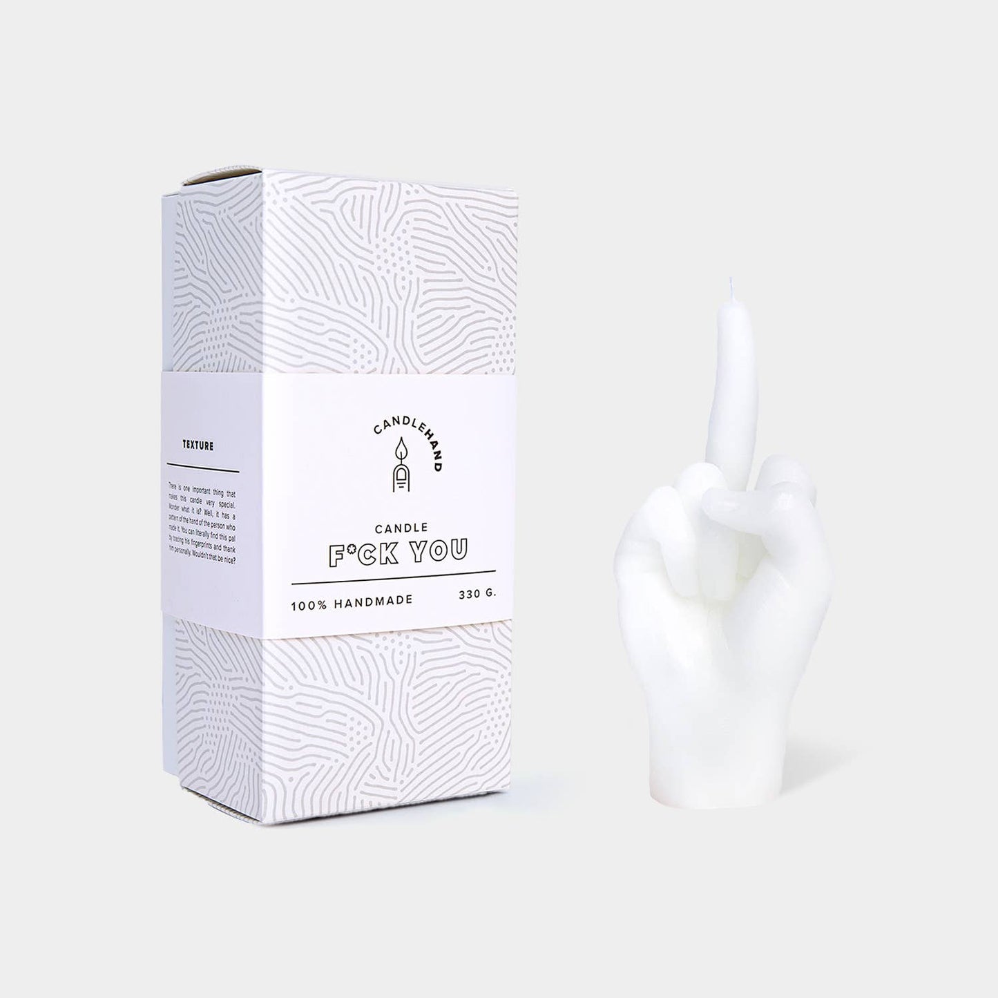 CandleHand Hand Gesture Candle - Middle Finger