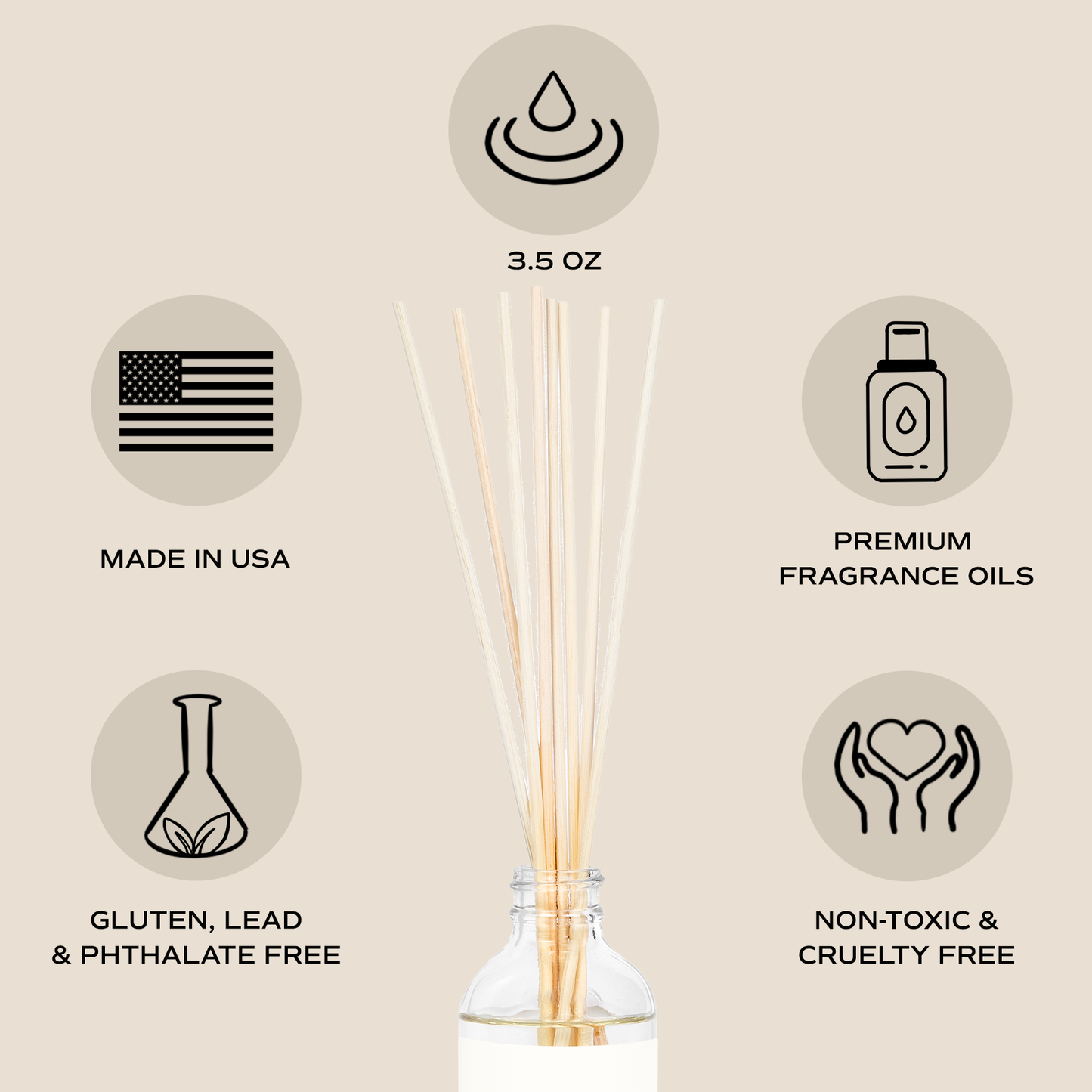 *NEW* Pink Grapefruit Reed Diffuser - Home Decor and Gifts