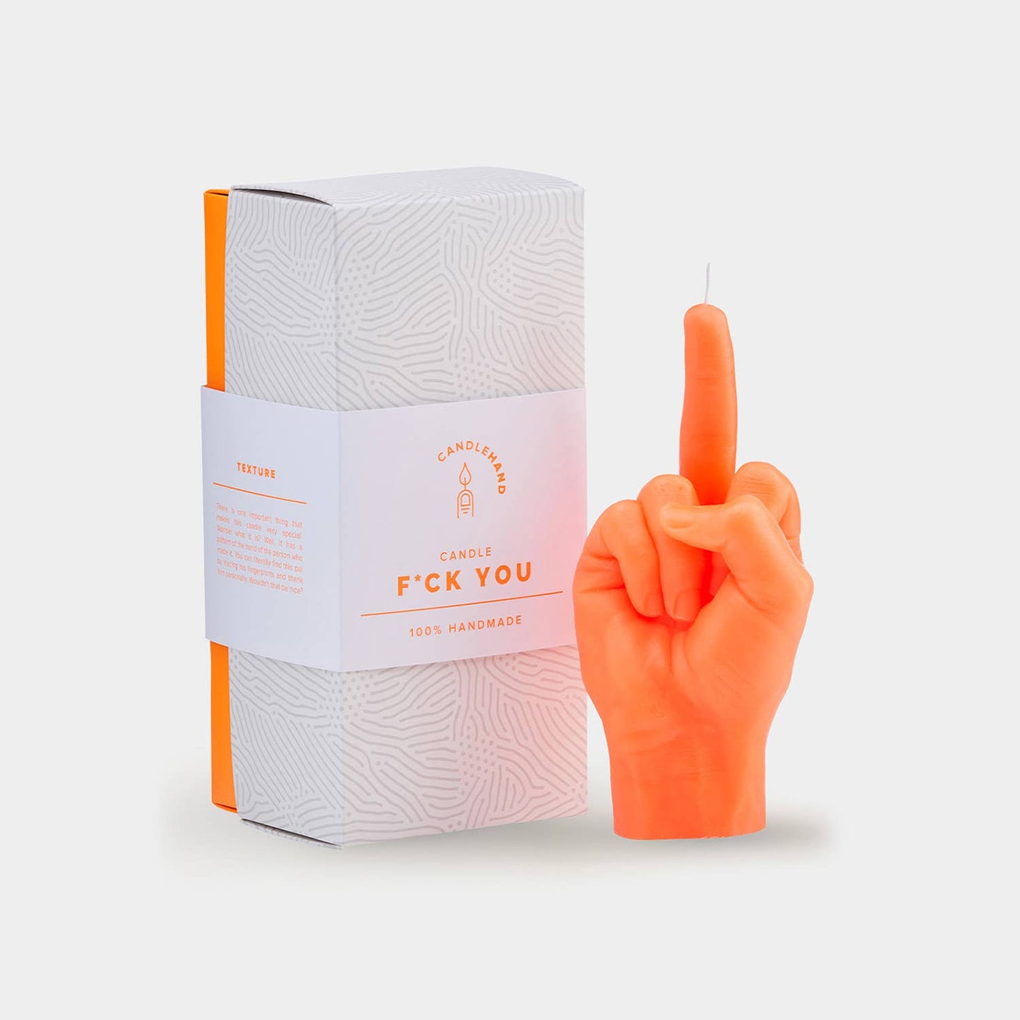 CandleHand Hand Gesture Candle - Middle Finger