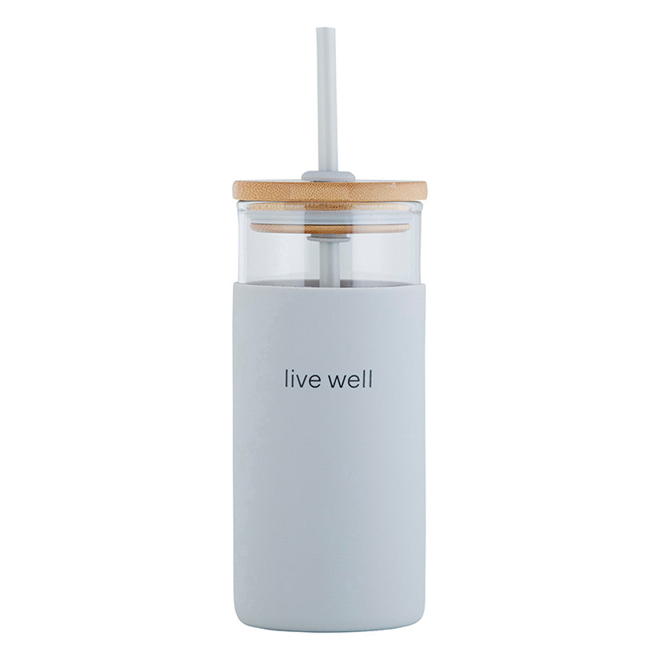 Glass Tumbler - Live Well
