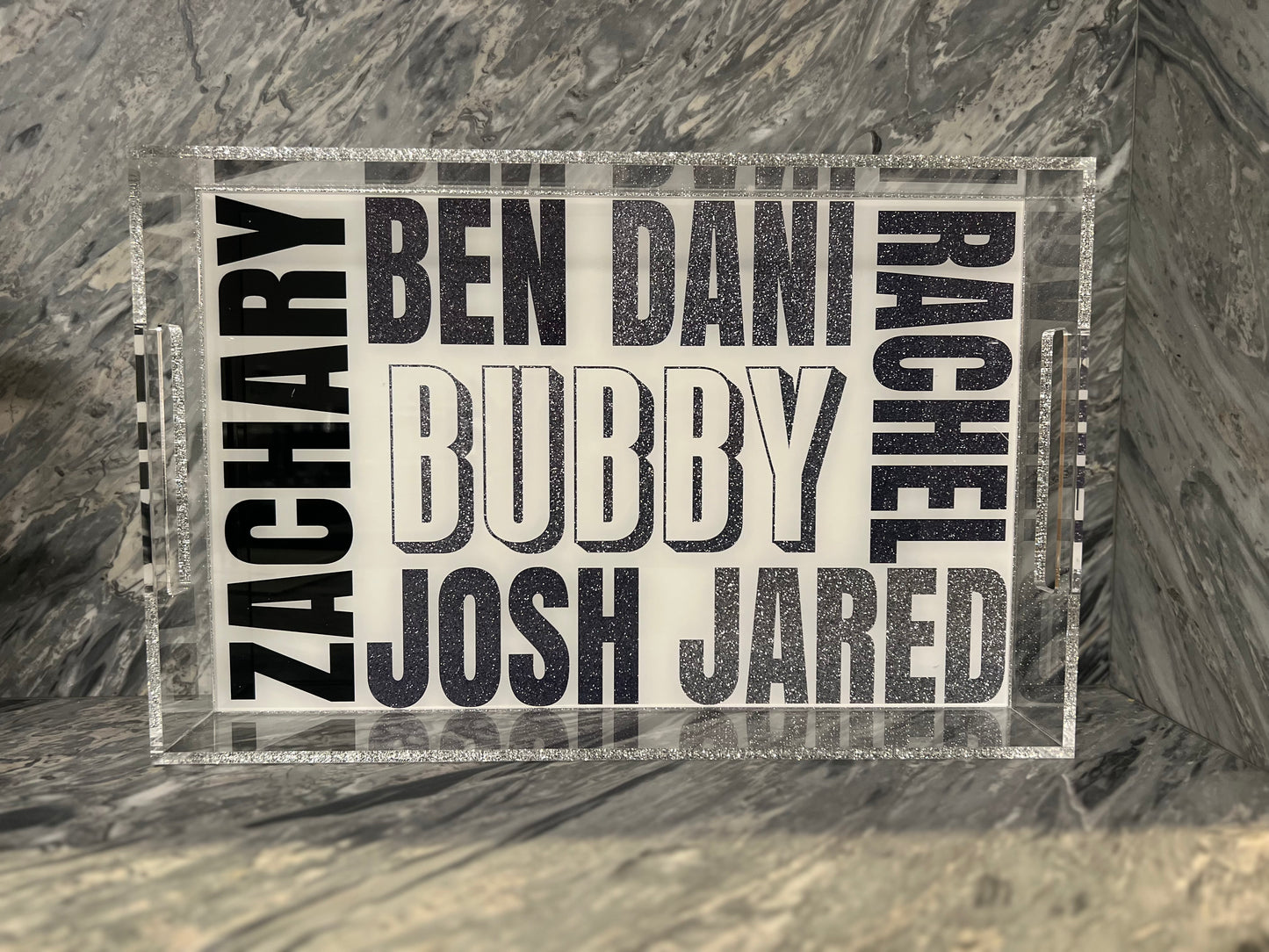 11 x 17 Personailzed Name Tray