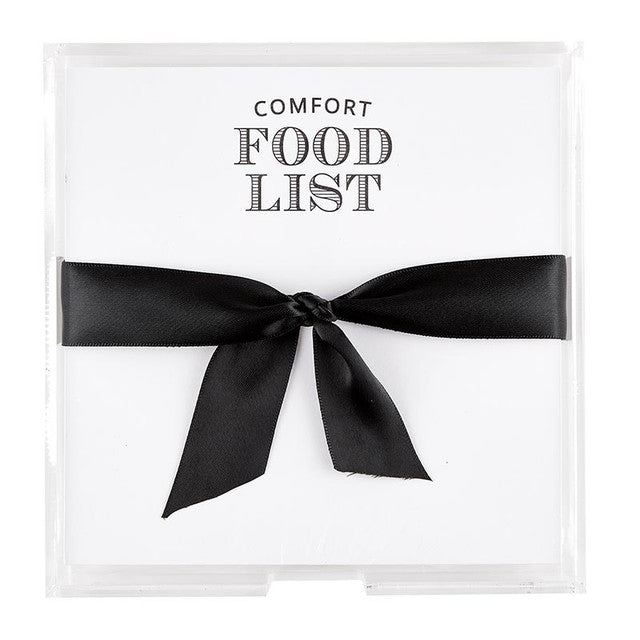 Square Notepaper in Acrylic Tray