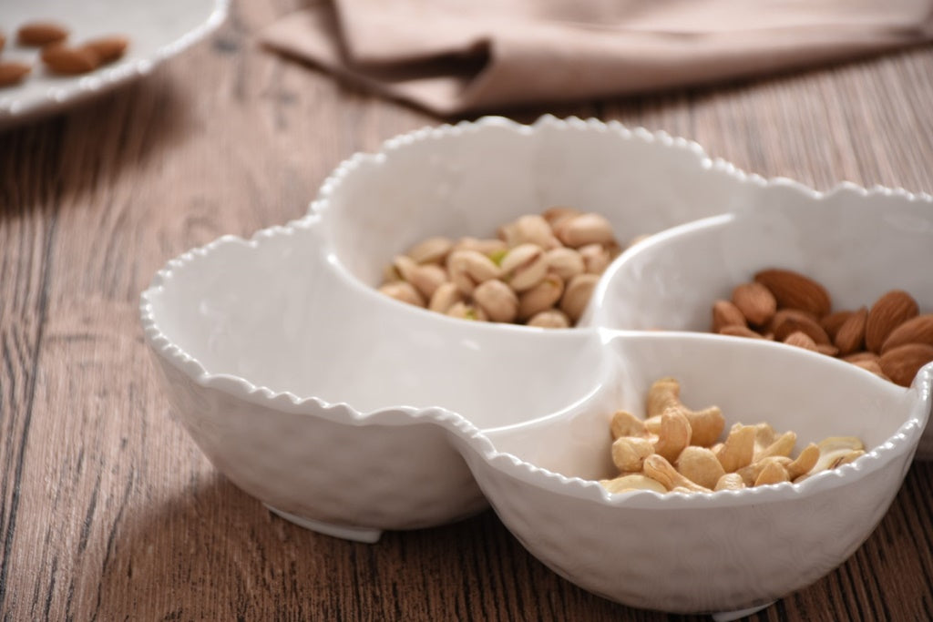 Waves 4 Section Bowl
