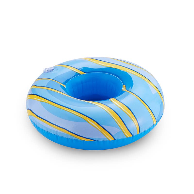 Floatie Bluetooth Speaker & Koozie - Blue Donut