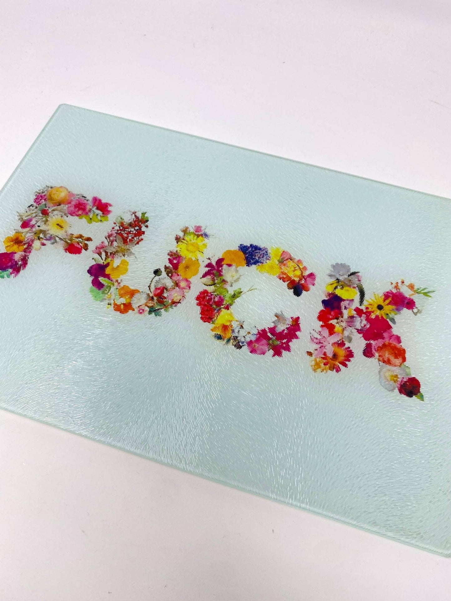 Say It With Flowers Fuck Cutting Board