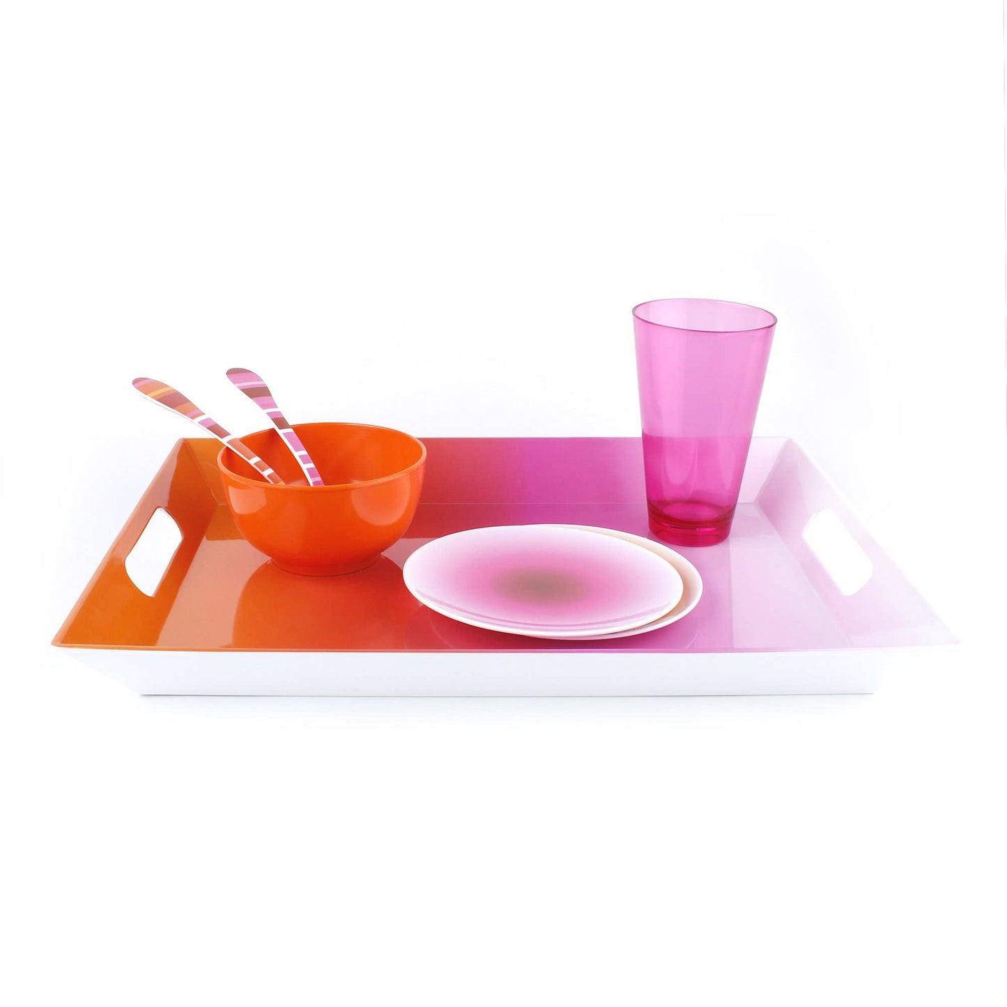 Pink Ombré Serving Tray