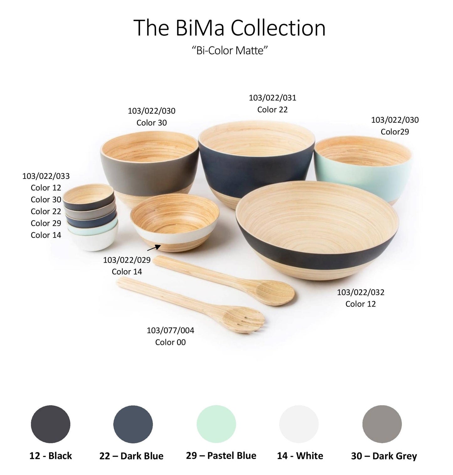 Matte Bamboo Classic Bowl