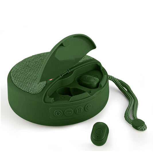 Green - 2-1 Spuds With Wireless Speaker & Earbuds