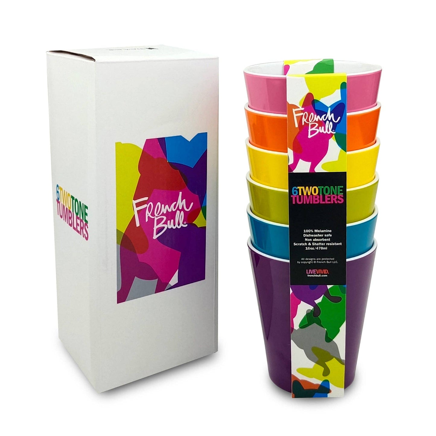 Rainbow Tumbler Set