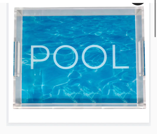 Acrylic Tray- Pool