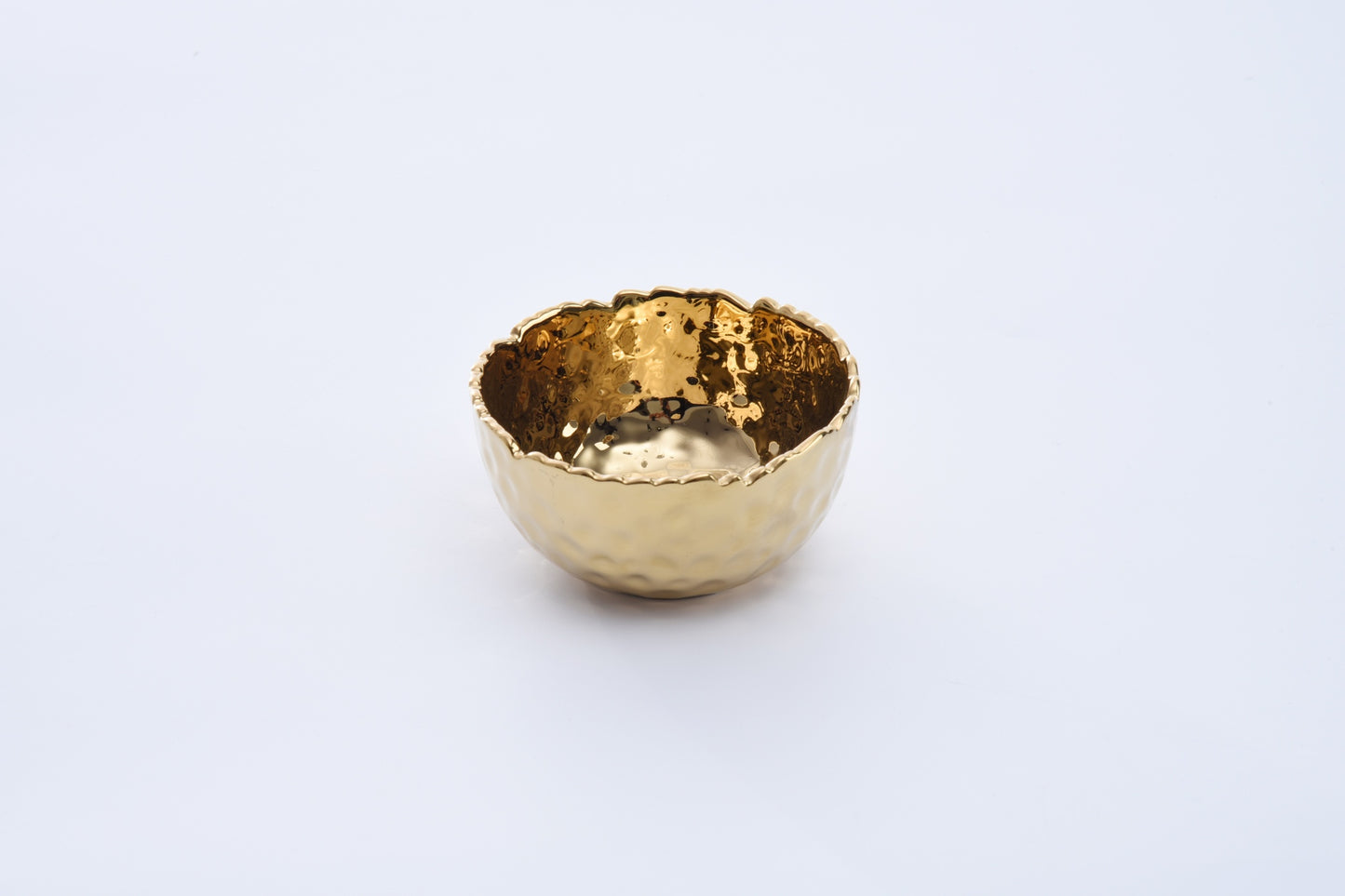 Gold Snack Bowl