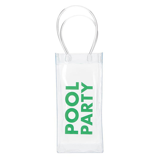 Clear Wine Bag-Pool Party G5142Clear Wine Bag - Pool Party Clear Wine Bag - Pool Party