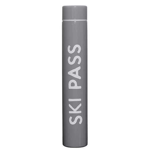 Stainless Steel Flask-Ski Pass