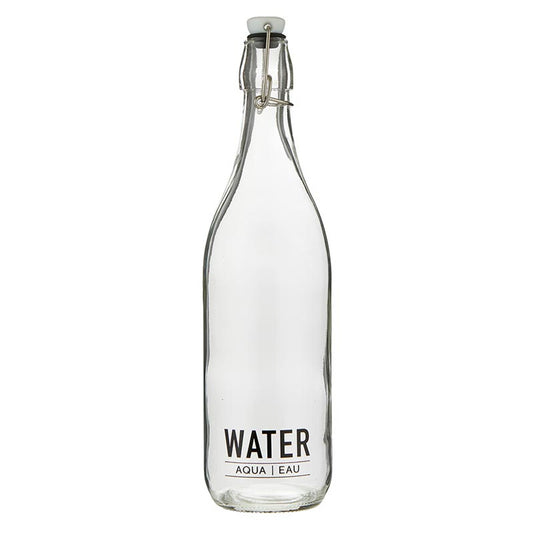 Swing Top Water Bottle - Water