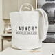 Large Canvas Tote - Laundry