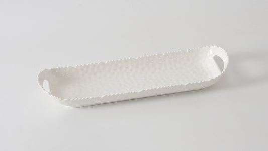 Waves Long Tray with Handles