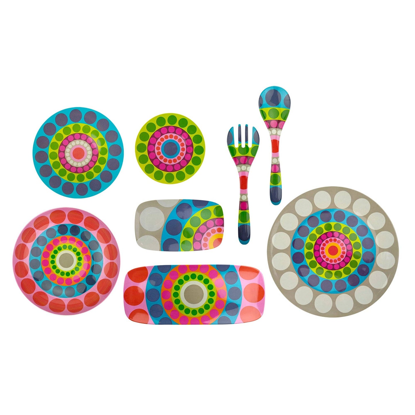 Dial Salad Server Set