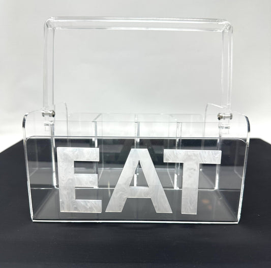 Eat Silverware Utensil Caddy