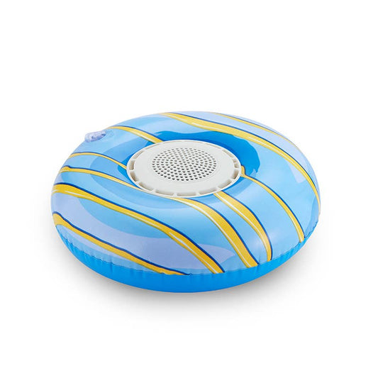 Floatie Bluetooth Speaker & Koozie - Blue Donut