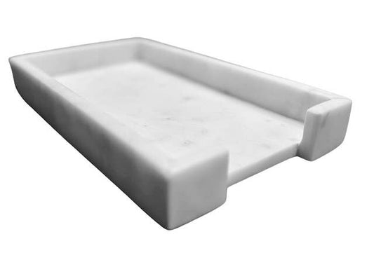 Marble Guest Towel Tray